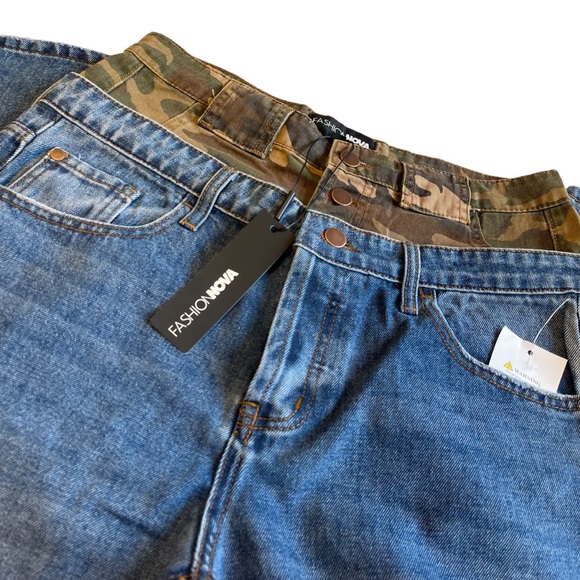 Fashion Nova’ High Waist Camo Jeans - Picture 6 of 11
